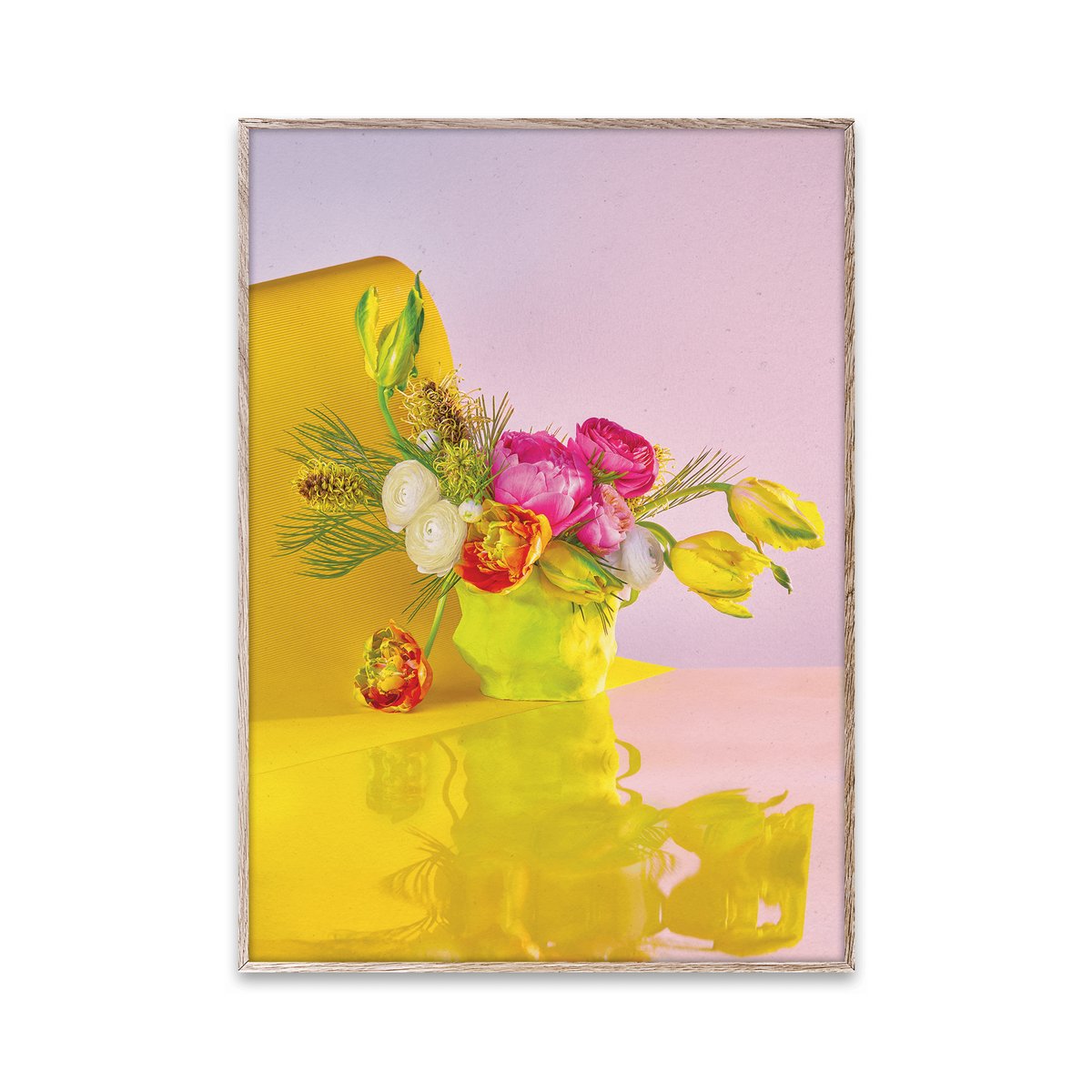Bloom 03 yellow -juliste 30x40 cm