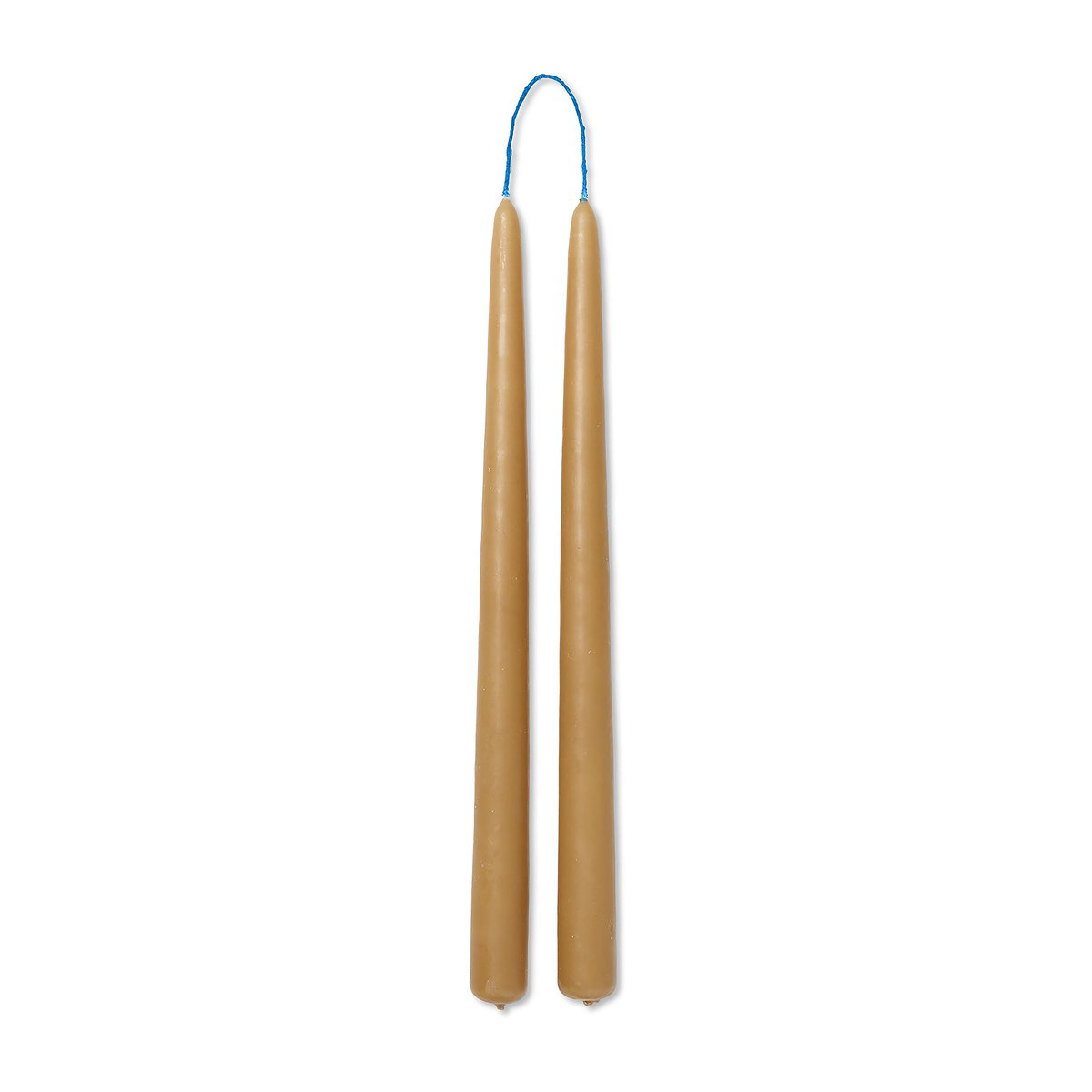Dipped candles käsintehdyt kynttilät 30 cm 2-pack Straw