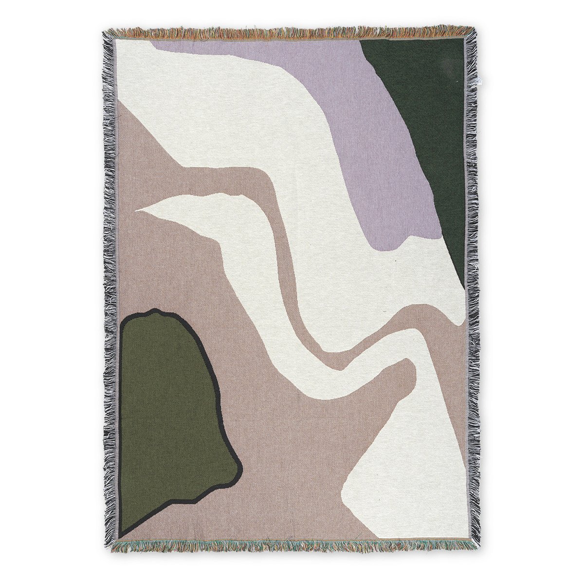 Vista huopa 120x170 cm Lila-harmaa