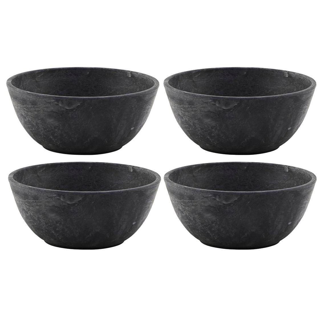 Serveur kulho 13 cm, 4-pakkaus Musta