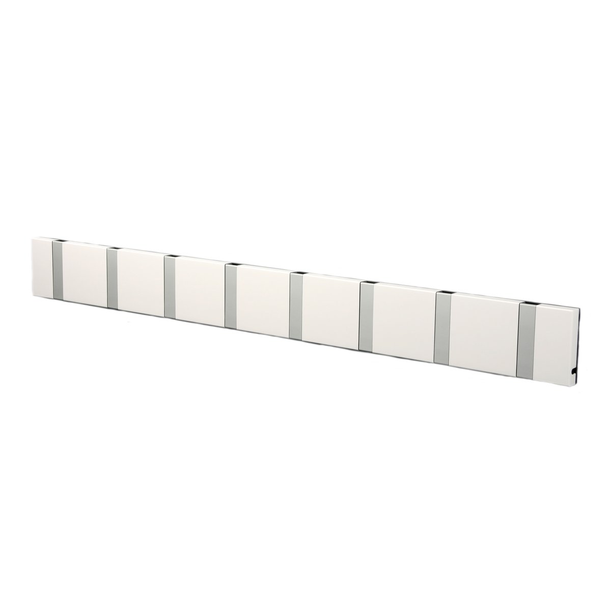 Loca Knax vaatenaulakko 80 cm valkoinen-harmaa
